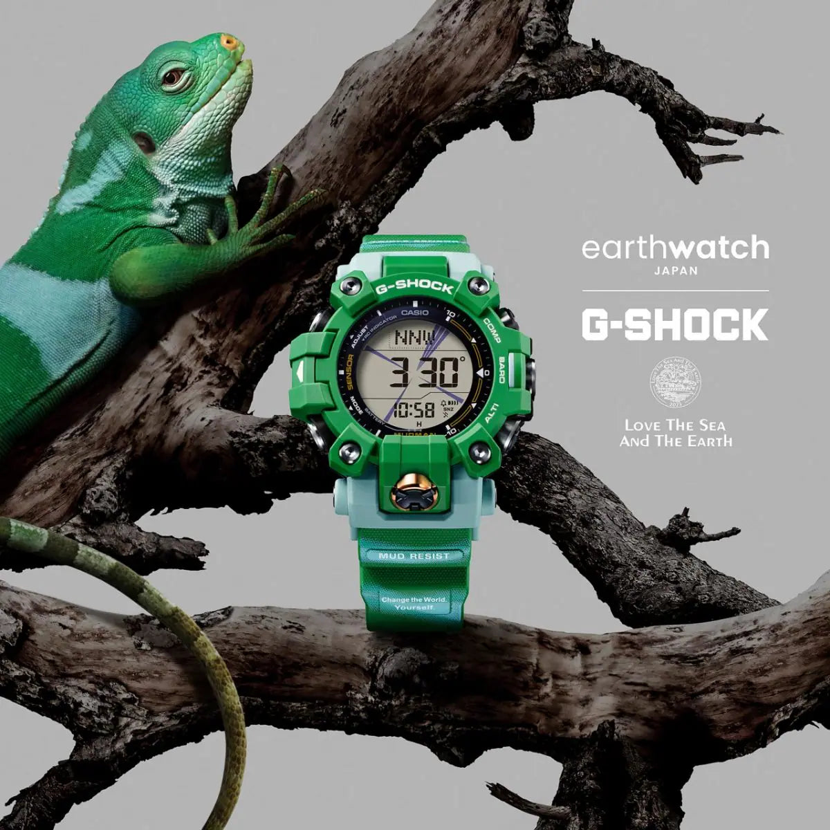 CASIO MASTER OF G - LAND MUDMAN Love The Sea And The Earth Limited Edition Watch GW-9500KJ-3JR JDM