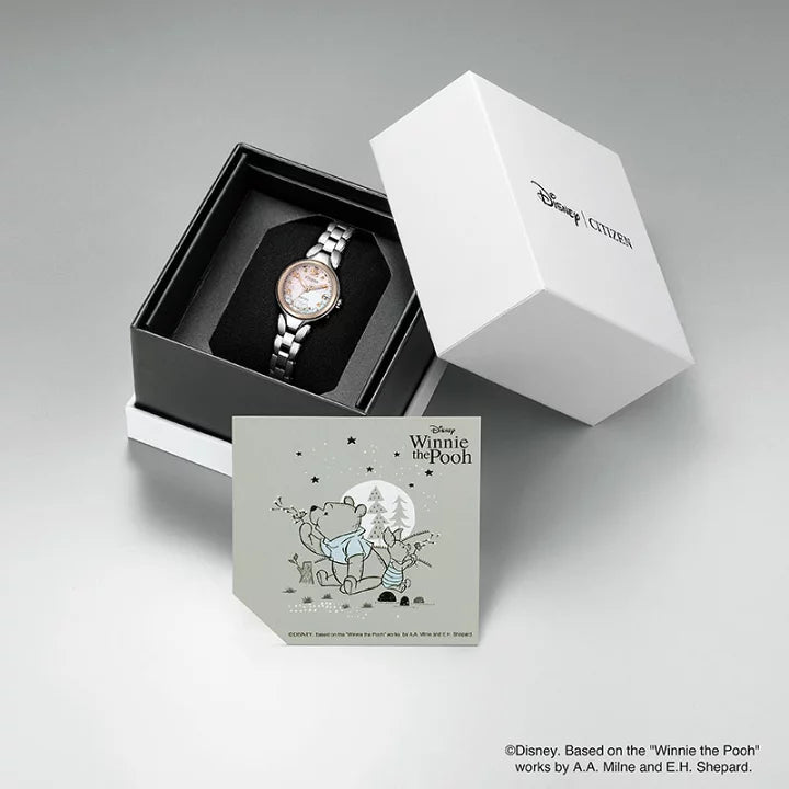 CITIZEN EXCEED Disney Collection Winnie the Pooh 星辰 迪士尼系列 小熊維尼 限定版女裝手錶 ES9475-56N JDM日版