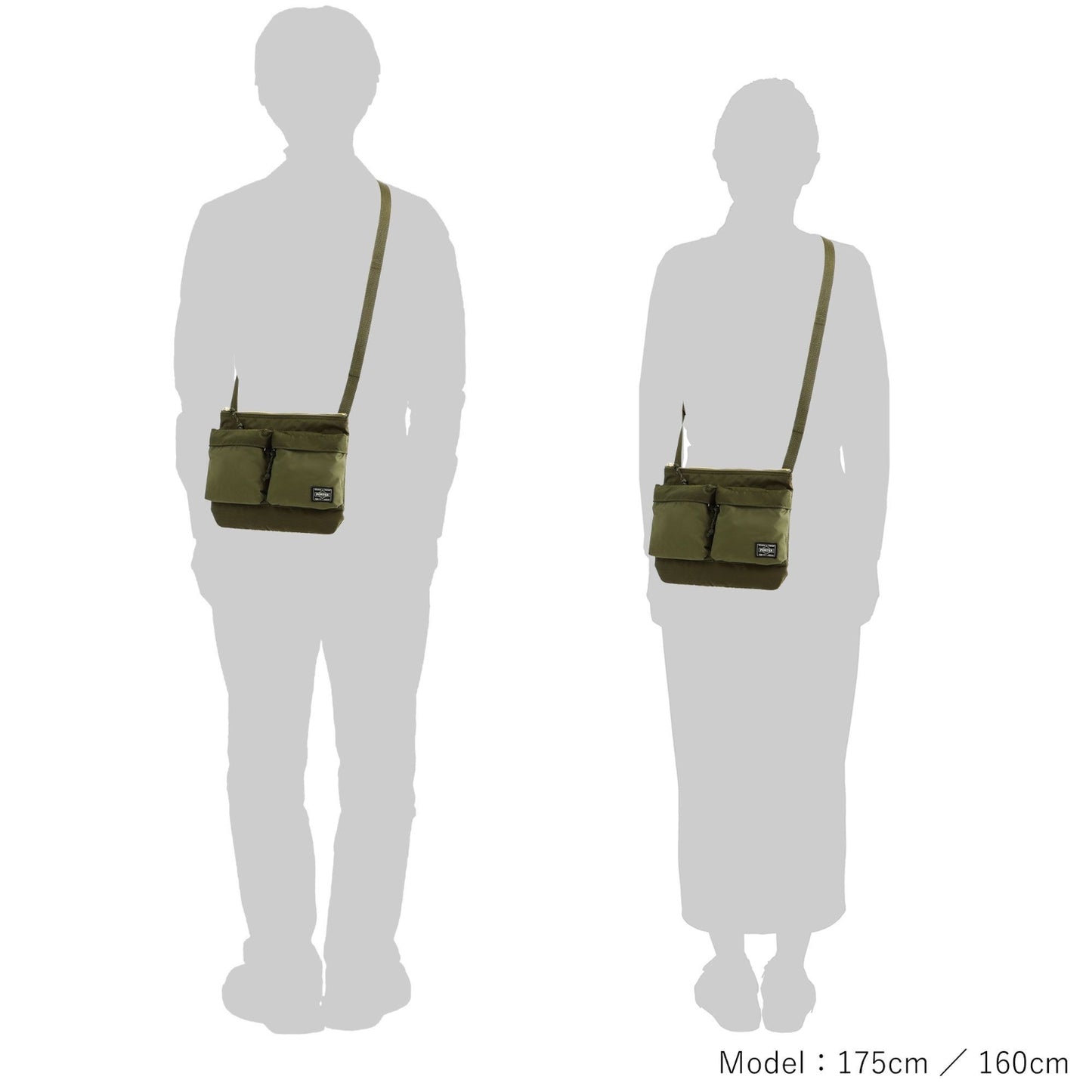 PORTER FORCE SHOULDER BAG 吉田 日本製斜孭袋 855-05458