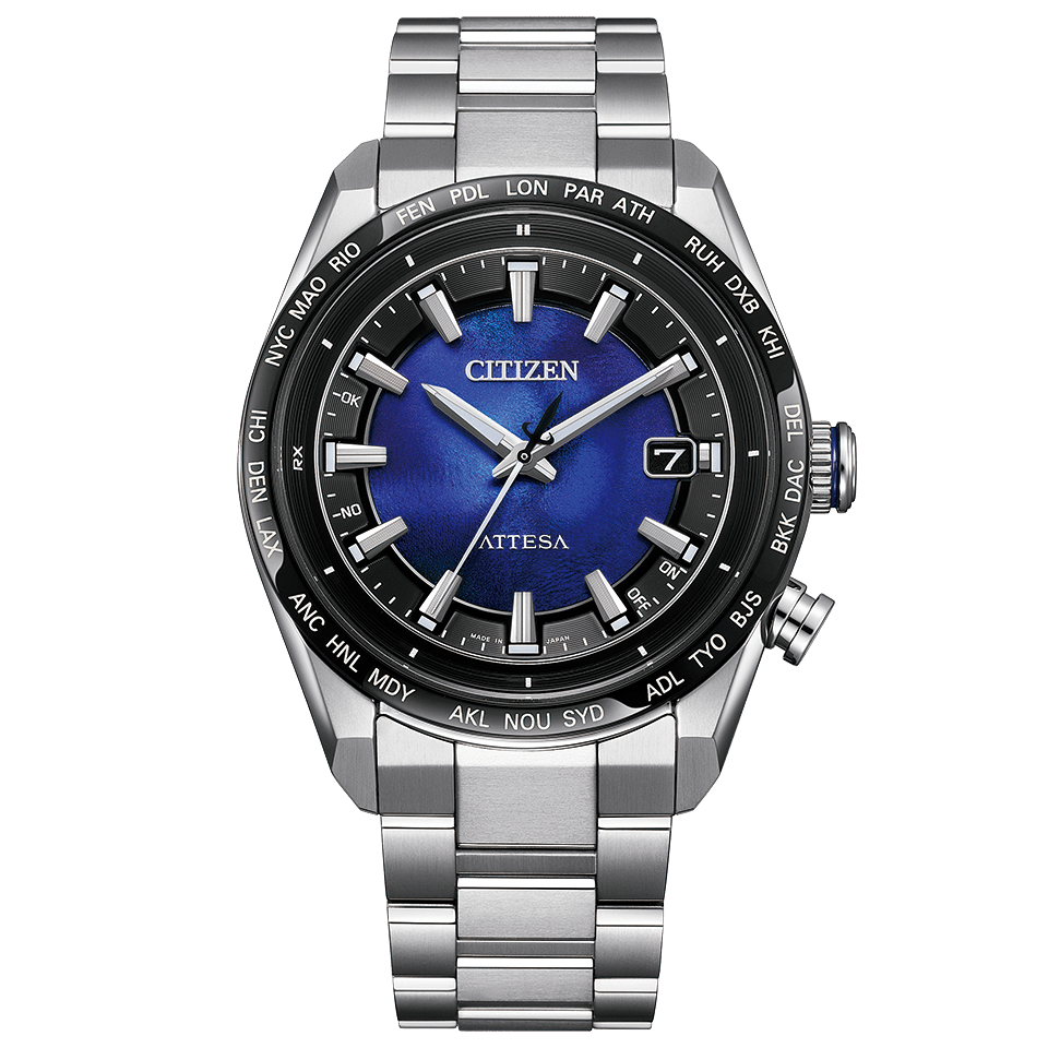 CITIZEN ATTESA ACT line UNITE with BLUE 星辰 日本製限定手錶 CB0288-65L JDM日版