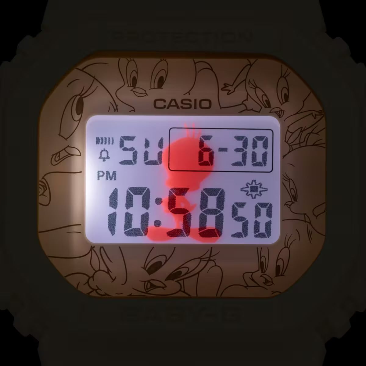 CASIO X TWEETY BABY G BGD-565 Series LOONEY TUNES 翠兒 特別版手錶 BGD-565TW-5JR JDM 日版