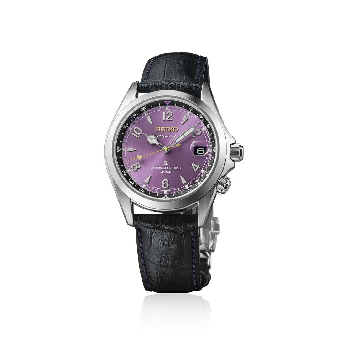 SEIKO 創業145週年紀念版 Alpinist 江戶紫 精工限量版手錶 JDM日版 HBC006J