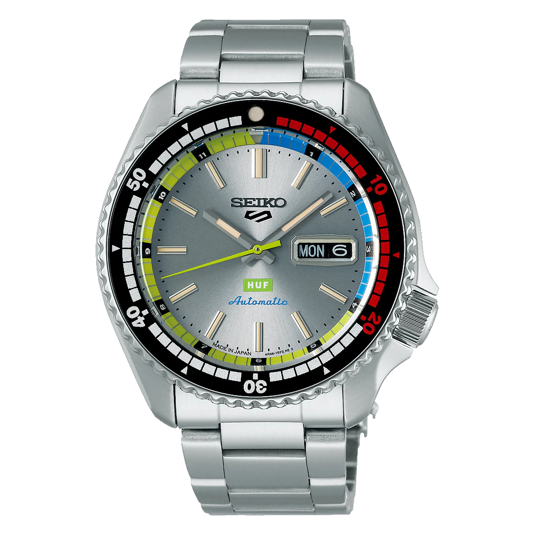 SEIKO 5 Sports HUF Limited Edition SKX series made in Japan Watch SBSA279 JDM