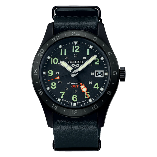 SEIKO 5 sports Field Street Style GMT model 精工 日本製手錶 SBSC013