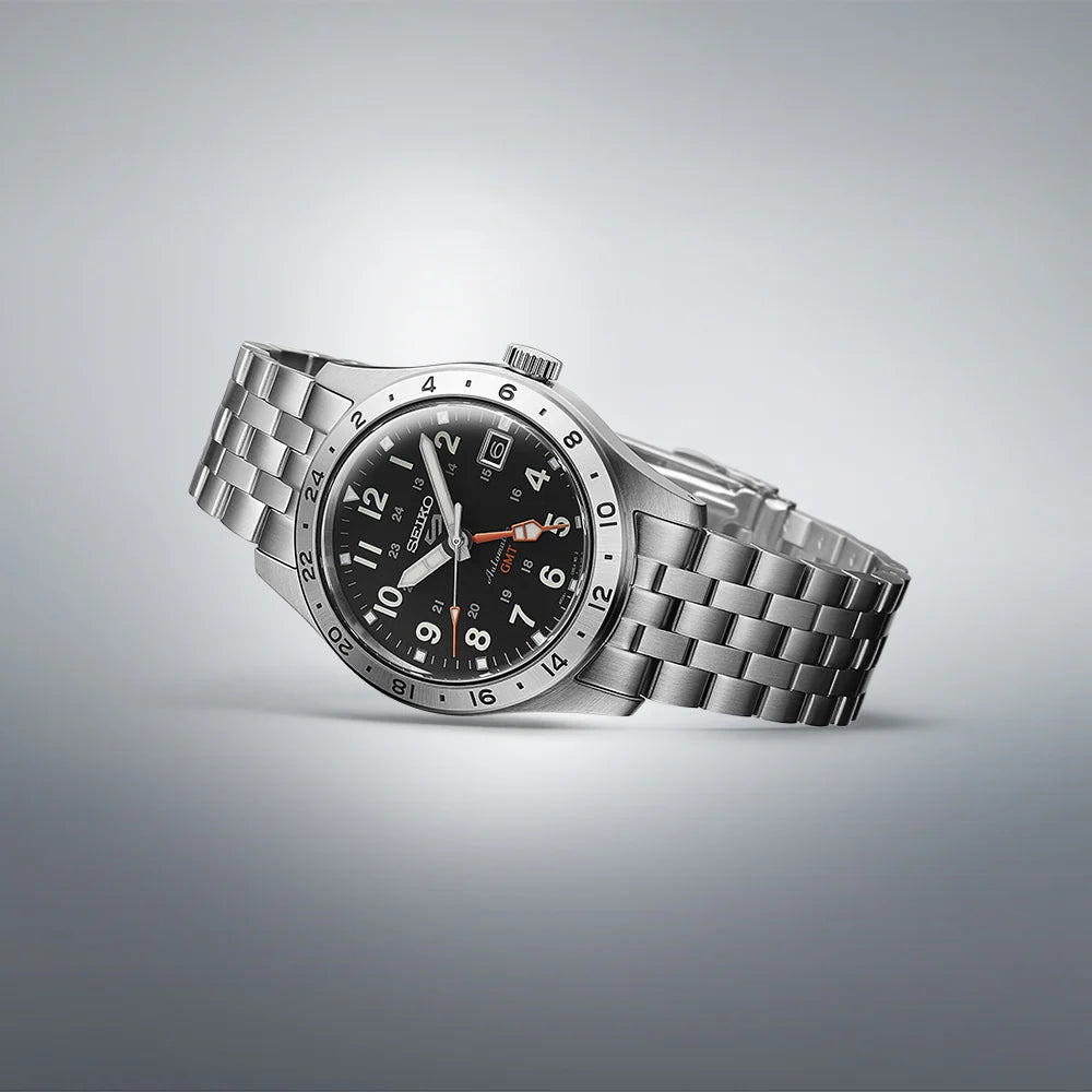 SEIKO 5 sports Field Sports Style GMT model 精工 日本製 手錶 SBSC011