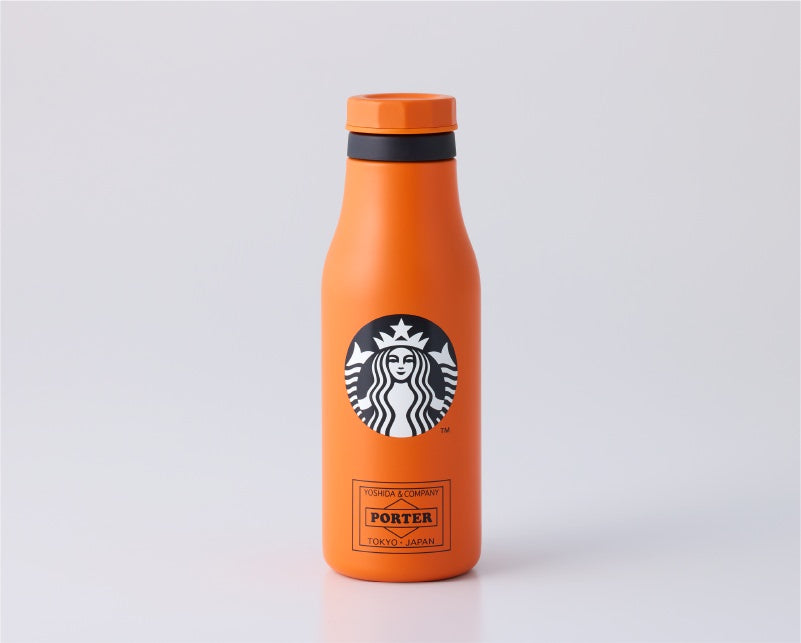 PORTER x Starbucks S/S Logo Bottle 473ml (Orange)