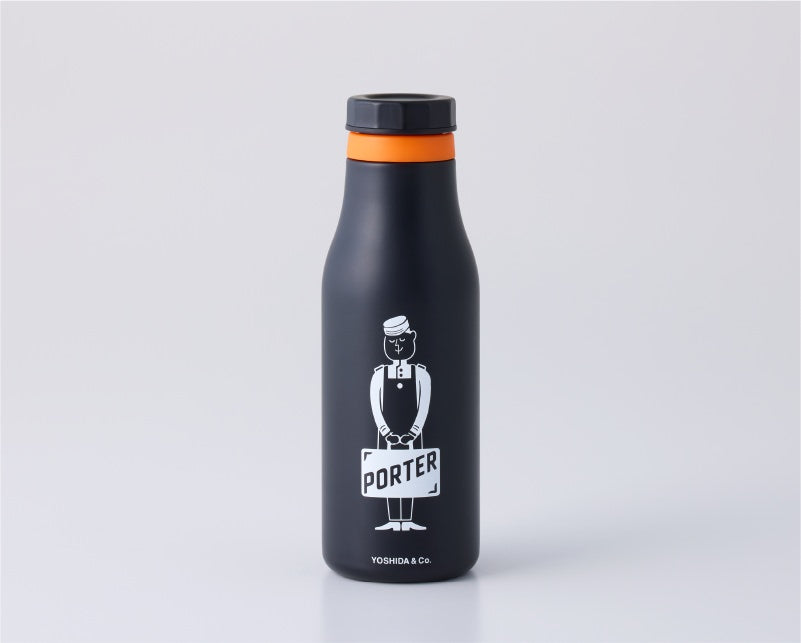 PORTER x Starbucks S/S Logo Bottle 473ml (Black)