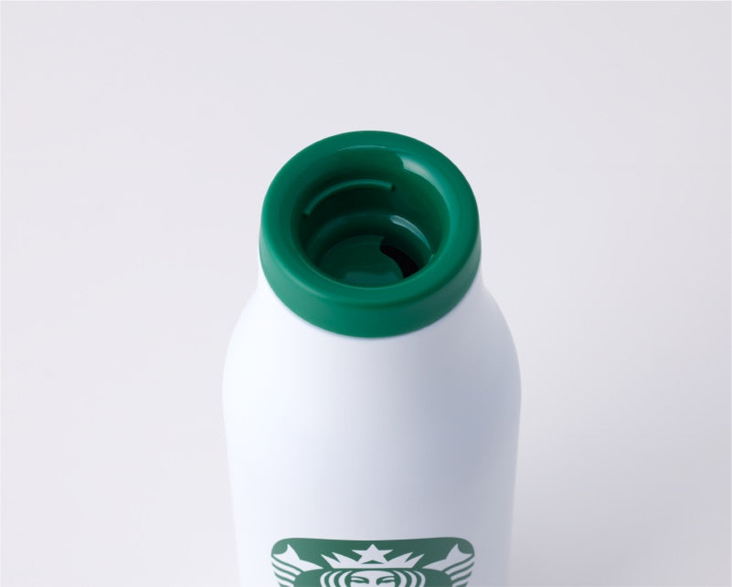 PORTER x Starbucks S/S Logo Bottle 473ml (White)