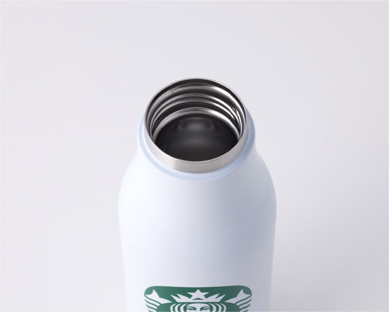 PORTER x Starbucks S/S Logo Bottle 473ml (White)
