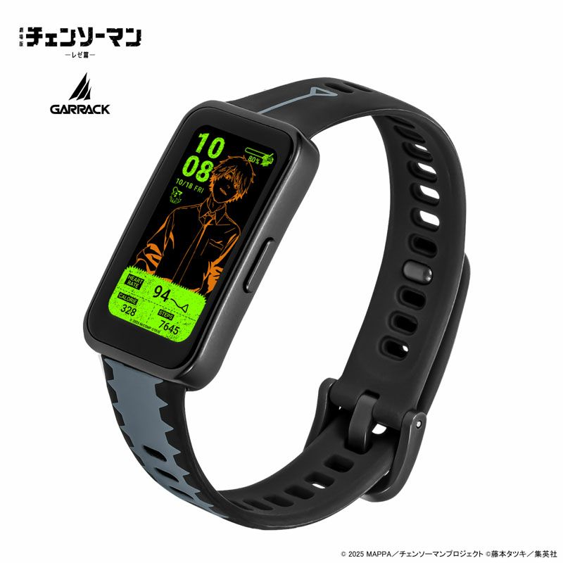 GARRACK X 鏈鋸人 劇場版 特別版運動手錶 JDM日版