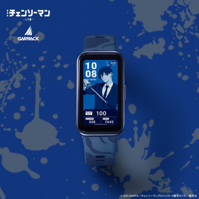 GARRACK X 鏈鋸人 劇場版 特別版運動手錶 JDM日版