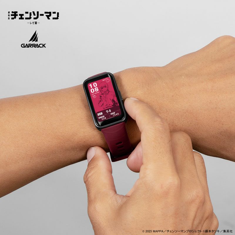 GARRACK X 鏈鋸人 劇場版 特別版運動手錶 JDM日版