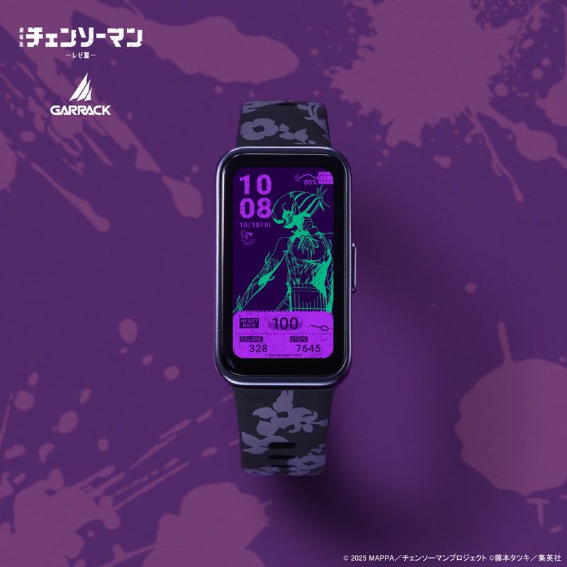 GARRACK X 鏈鋸人 劇場版 特別版運動手錶 JDM日版