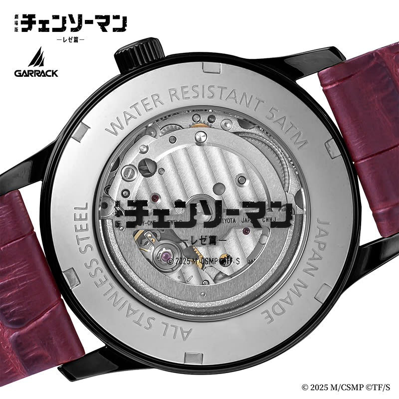 GARRACK X 鏈鋸人 蕾潔特別版 日本製限量版手錶 JDM日版 SMS-CM-40-B