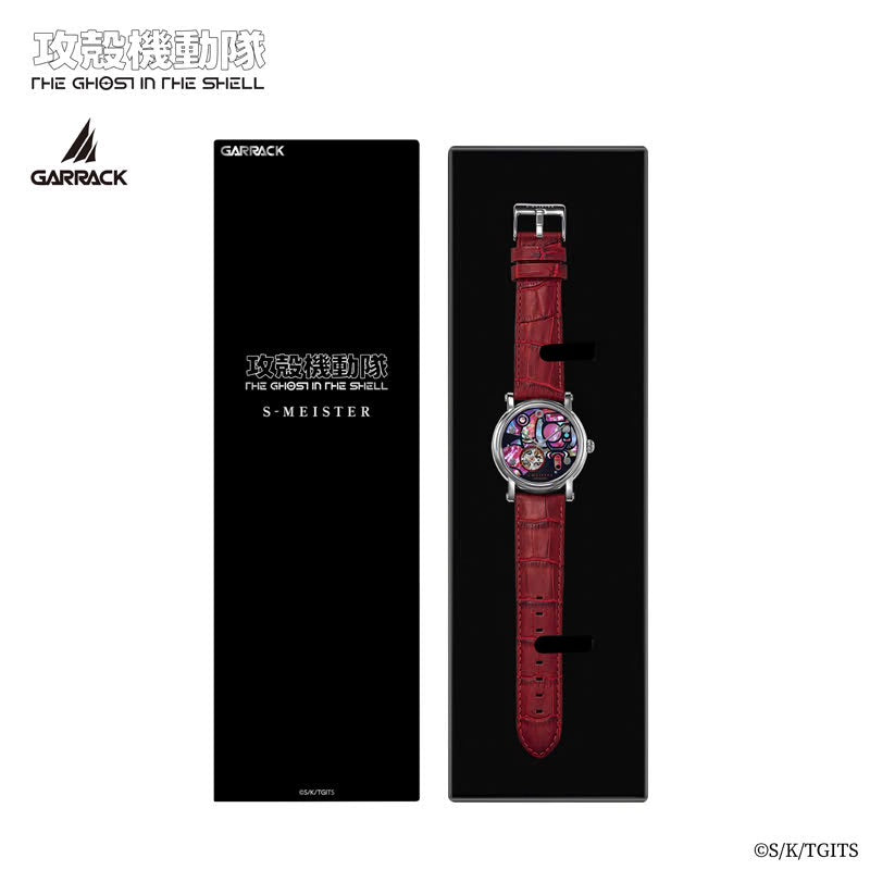 GARRACK X 攻殻機動隊 特別版 日本製限量版手錶 JDM日版 SMS-KK-42-FK