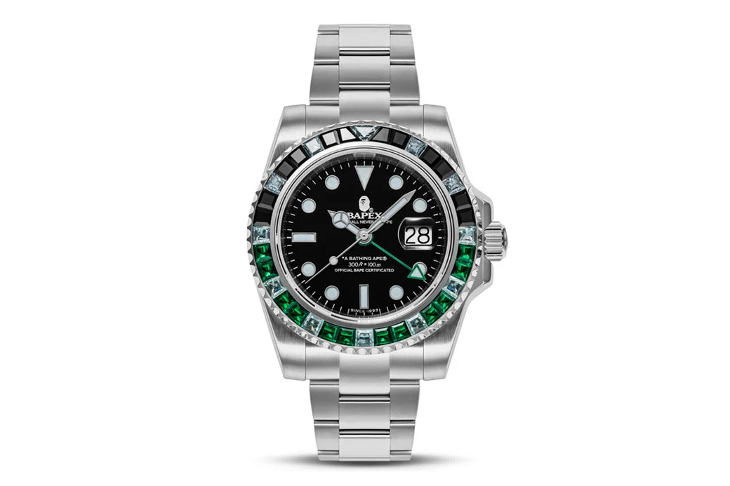 A BATHING APE TYPE 2 BAPEX CRYSTAL STONE 手錶 JDM日版
