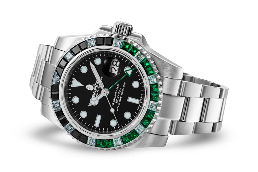 A BATHING APE TYPE 2 BAPEX CRYSTAL STONE 手錶 JDM日版