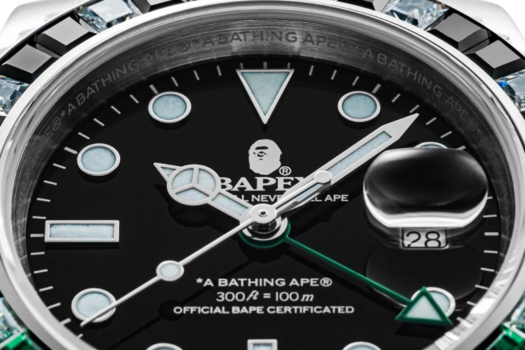 A BATHING APE TYPE 2 BAPEX CRYSTAL STONE 手錶 JDM日版