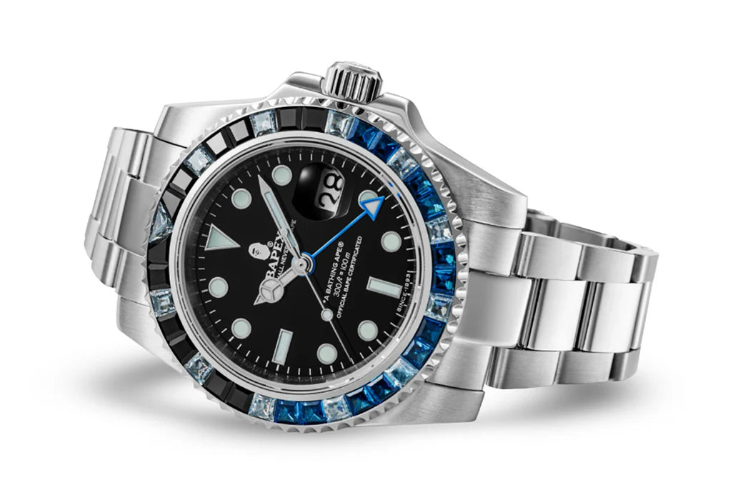 A BATHING APE TYPE 2 BAPEX CRYSTAL STONE 手錶 JDM日版