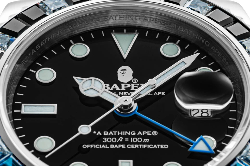 A BATHING APE TYPE 2 BAPEX CRYSTAL STONE 手錶 JDM日版