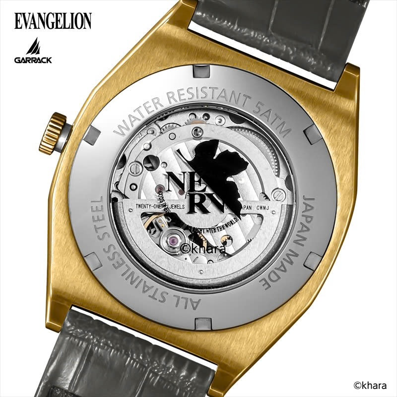 GARRACK X EVANGELION 新世紀福音戰士 [零号機]特別版 日本製 限量手錶 SMS-EVA-41-0