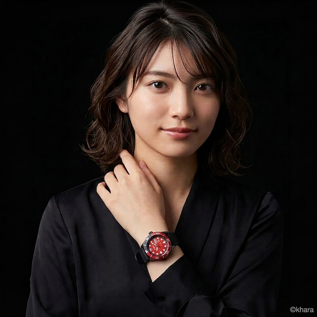 SEIKO X RADIO EVA 新世紀福音戰士 EVA-02 DIVER'S WATCH (EVA-02 MODEL) 限定版 精工 日本製限量手錶 JDM日版