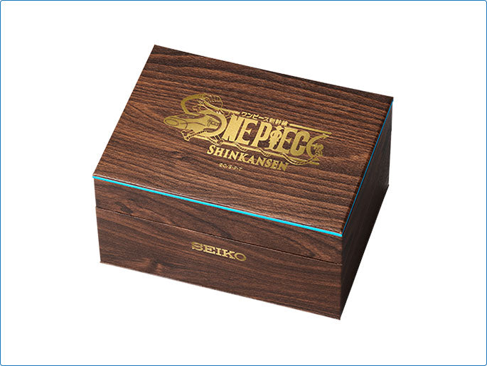 SEIKO X ONE PIECE 海賊王 山陽新幹線50週年 瀨戶內藍號紀念版 精工日本製限量手錶 JDM日版