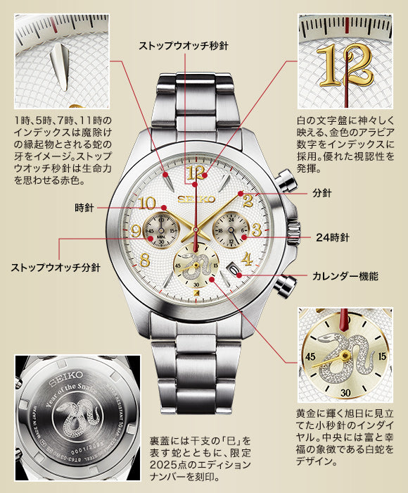 SEIKO Year Watch Collection 2025 Year Limited Edition made in Japan  Special Edition Watch JDM