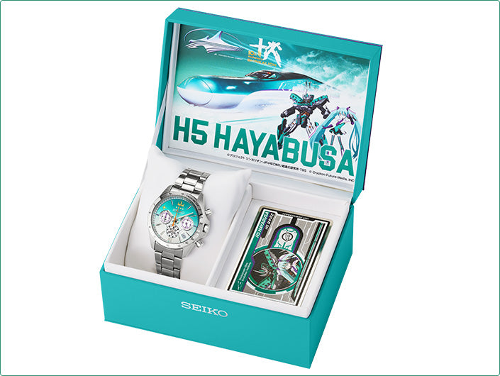SEIKO X 北海道新幹線開業10週年 H5系 隼號 特別版 新幹線變形機器人發音未來 精工 日本製 限量版手錶 JDM日版