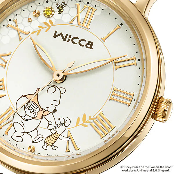 Wicca X 小熊維尼 100週年紀念版 限量版手錶 KP5-123-90