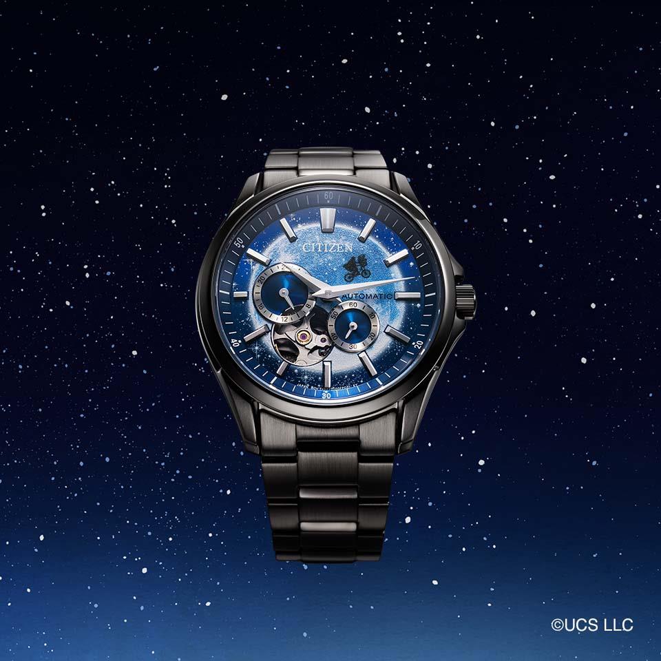 CITIZEN COLLECTION 『E.T.』UNIVERSAL 特別版 星辰 限量手錶 NH9144-55L JDM日版