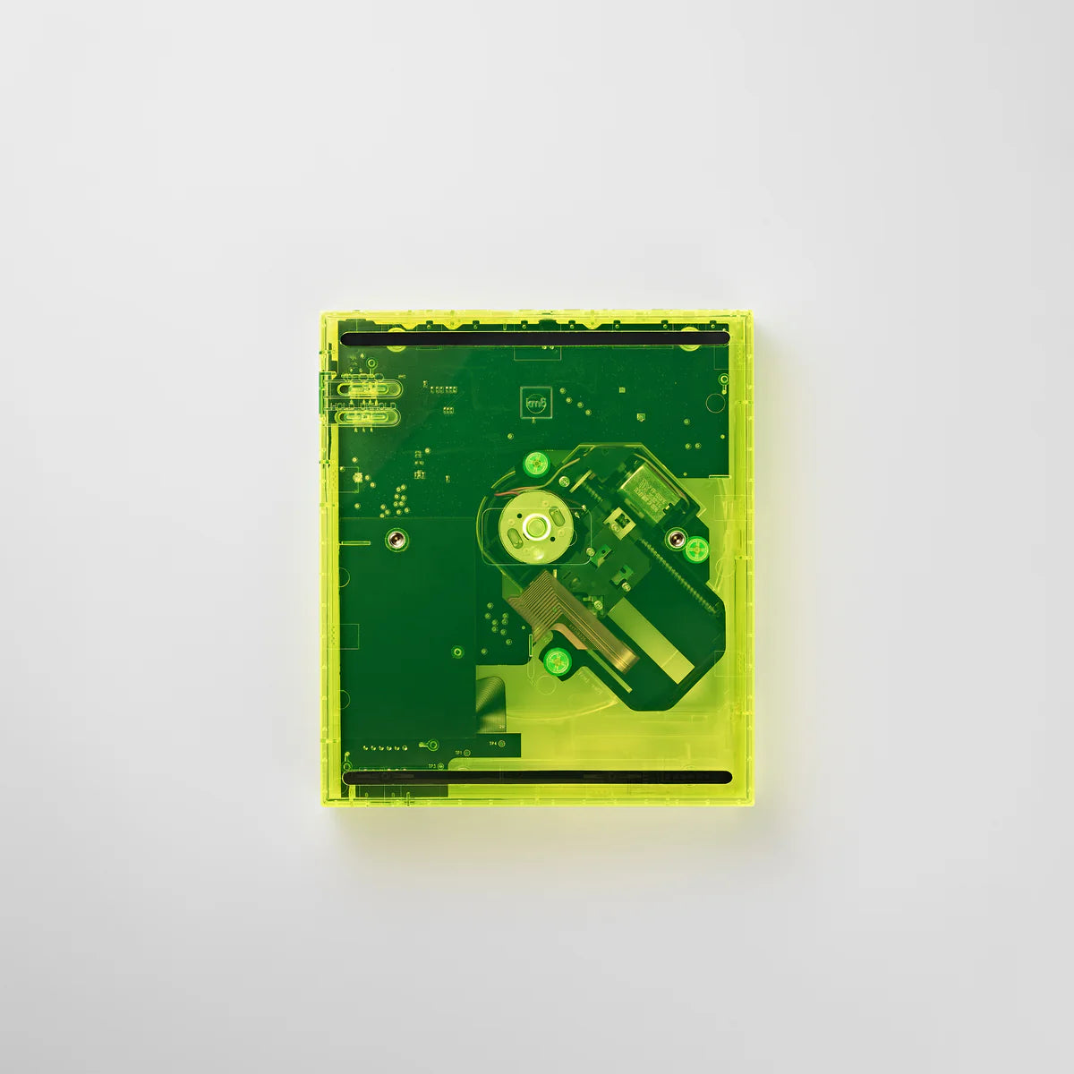 KM5 Instant Disc Audio Cp1 Neon Yellow Limited Edition CD 播放器 黃色
