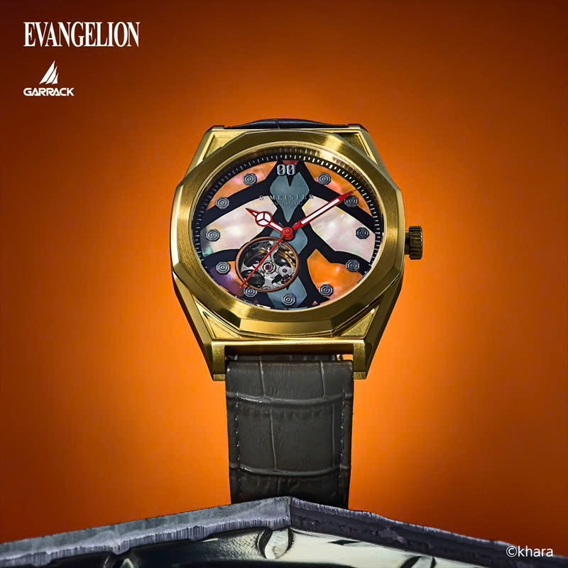 GARRACK X EVANGELION 新世紀福音戰士 [零号機]特別版 日本製 限量手錶 SMS-EVA-41-0