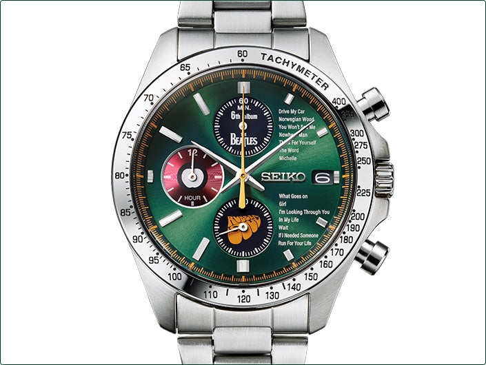 SEIKO THE BEATLES RUBBER SOUL 60週年紀念版 精工日本製 披頭四 限量手錶 JDM日版