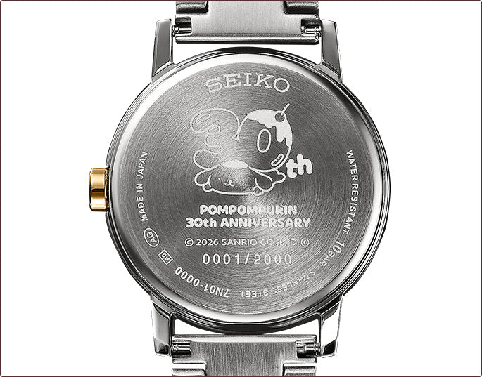 SEIKO X 布甸狗 30週年紀念版 精工 日本製限量版 手錶 JDM日版
