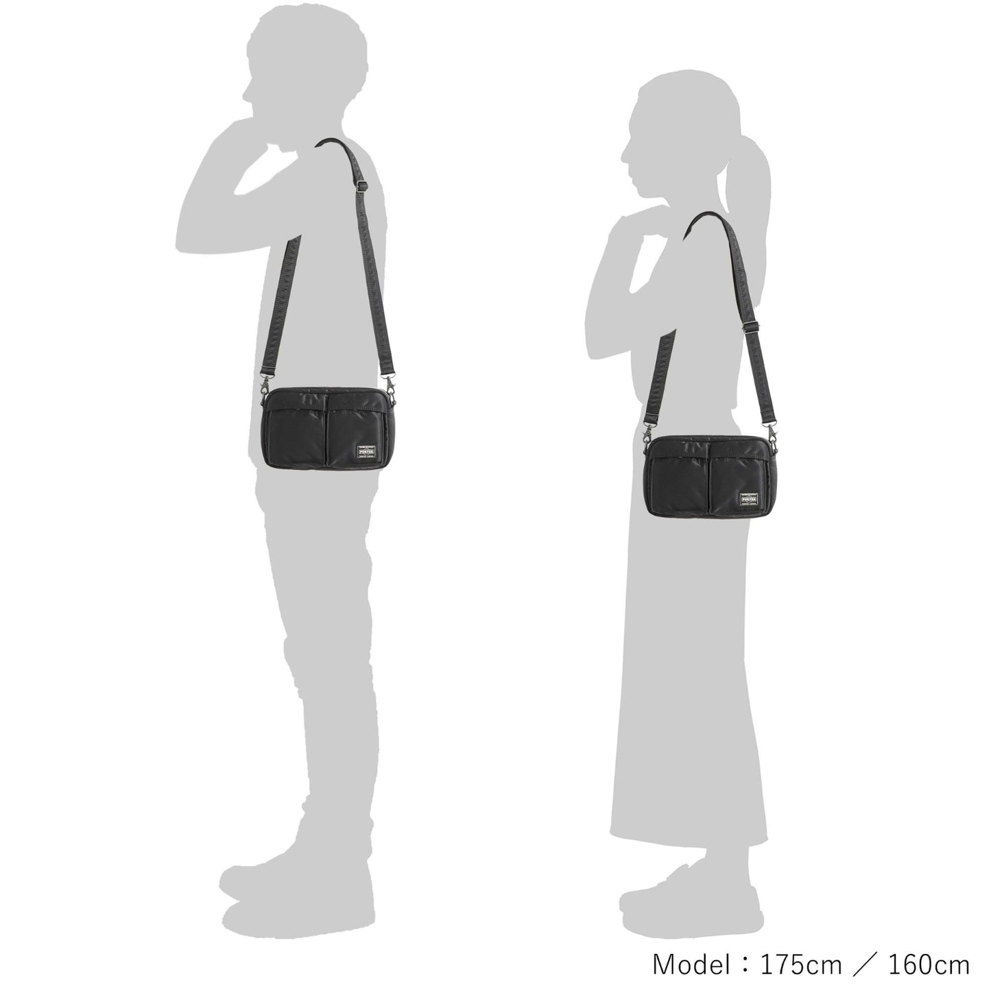 PORTER TANKER SLING BAG Yoshida made in Japan crossbody bag 622-08634
