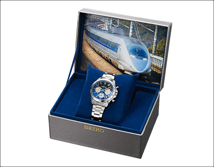 SEIKO 精工 X 500系山陽新幹線 25週年紀念 日本製限定版手錶 JDM日版