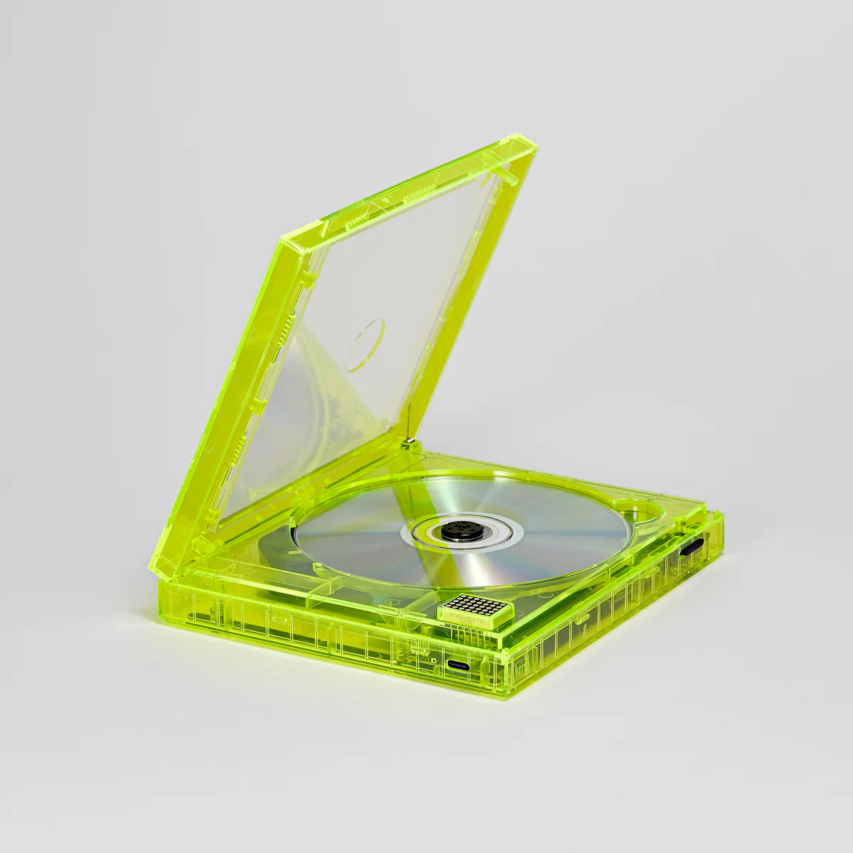 KM5 Instant Disc Audio Cp1 Neon Yellow Limited Edition CD 播放器 黃色