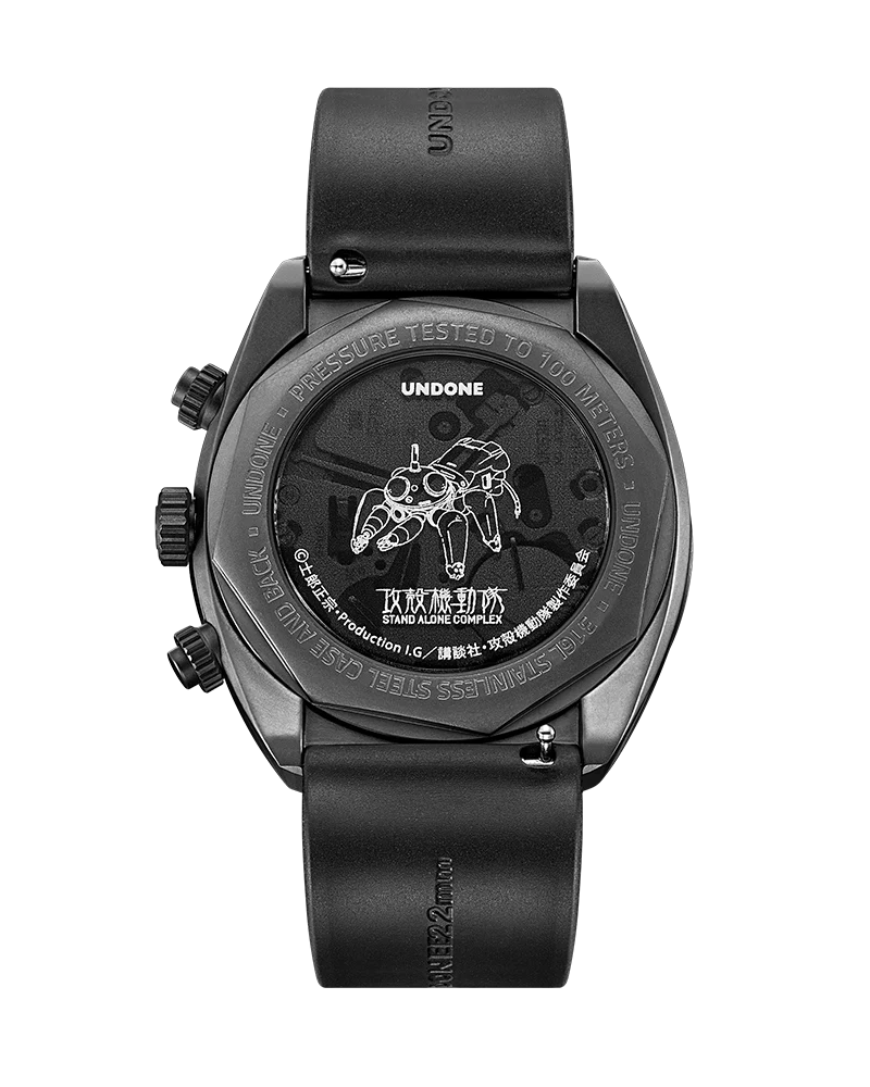 UNDONE X 攻殻機動隊 STAND ALONE COMPLEX 特別版 限量手錶 JDM日版