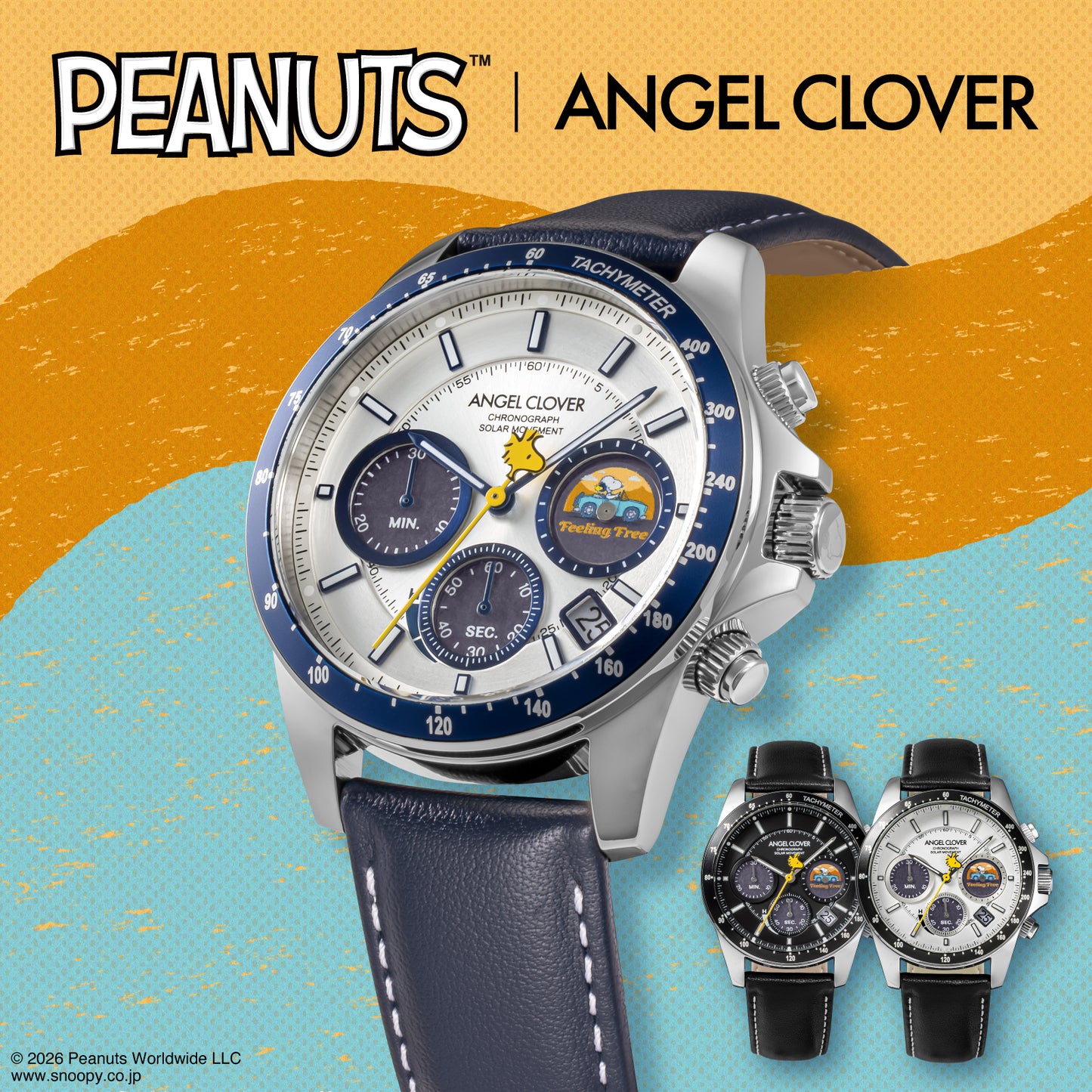 ANGEL CLOVER X PEANUTS 特別版 SNOOPY 限定手錶 JDM日版
