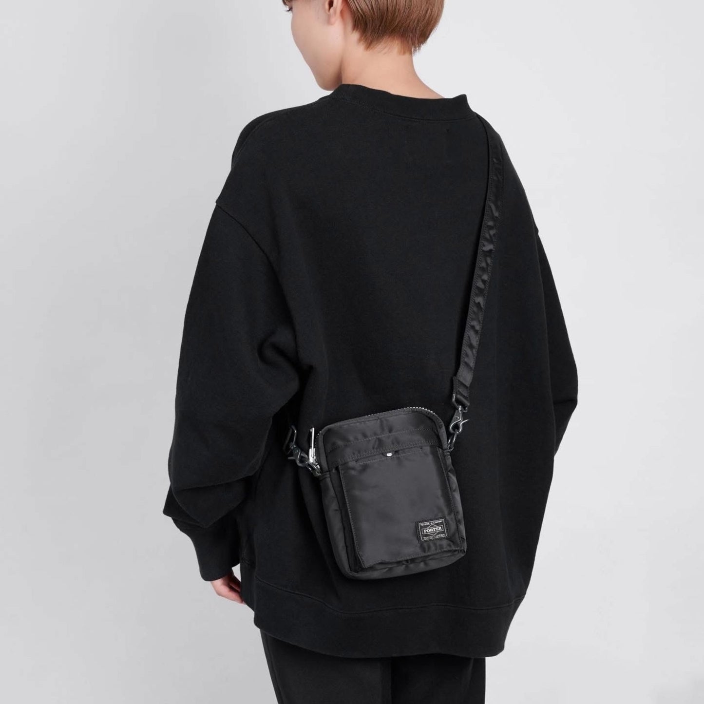 PORTER PX TANKER VERTICAL SHOULDER BAG 吉田 日本製斜孭袋 376-09315