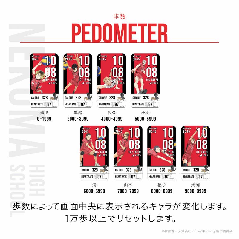 GARRACK 排球少年 音駒高校特別版 限量手錶 HUC-HK-BD10-N JDM日版