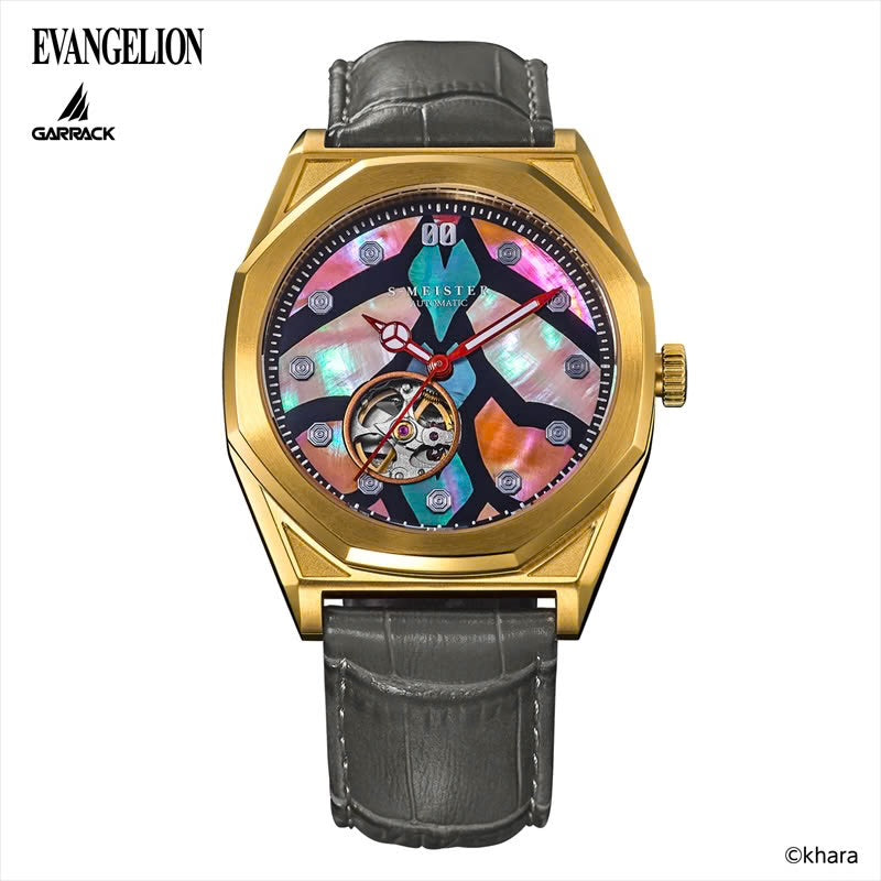 GARRACK X EVANGELION 新世紀福音戰士 [零号機]特別版 日本製 限量手錶 SMS-EVA-41-0