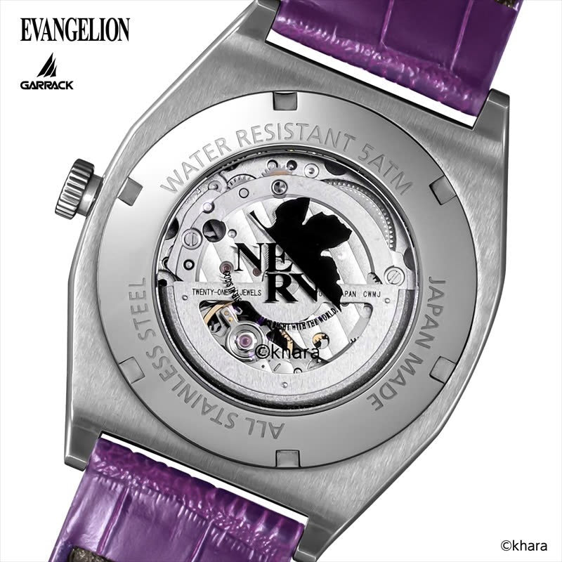 GARRACK X EVANGELION 新世紀福音戰士 [初号機]特別版 日本製 限量手錶 SMS-EVA-41-1