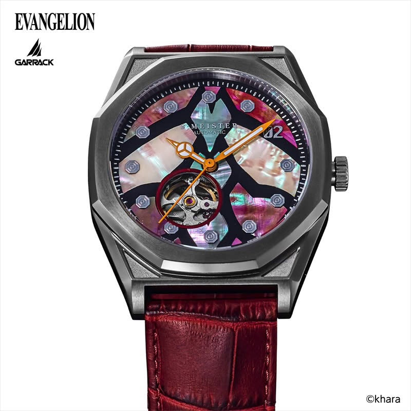 GARRACK X EVANGELION 新世紀福音戰士 [2号機]特別版 日本製 限量手錶 SMS-EVA-41-2