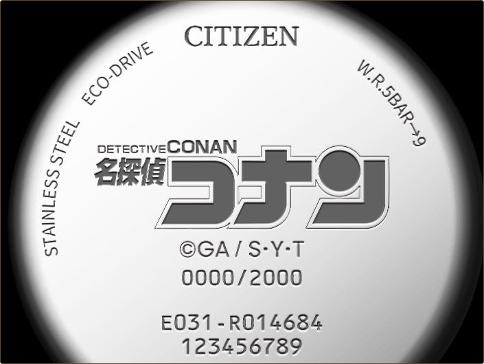 CITIZEN X 名偵探 柯南 30週年紀念版 星辰 手錶 JDM日版