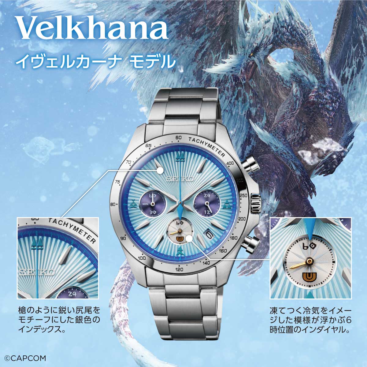 Seiko Monster Hunter 20th Anniversary made in Japan Special Edition Watch JDM