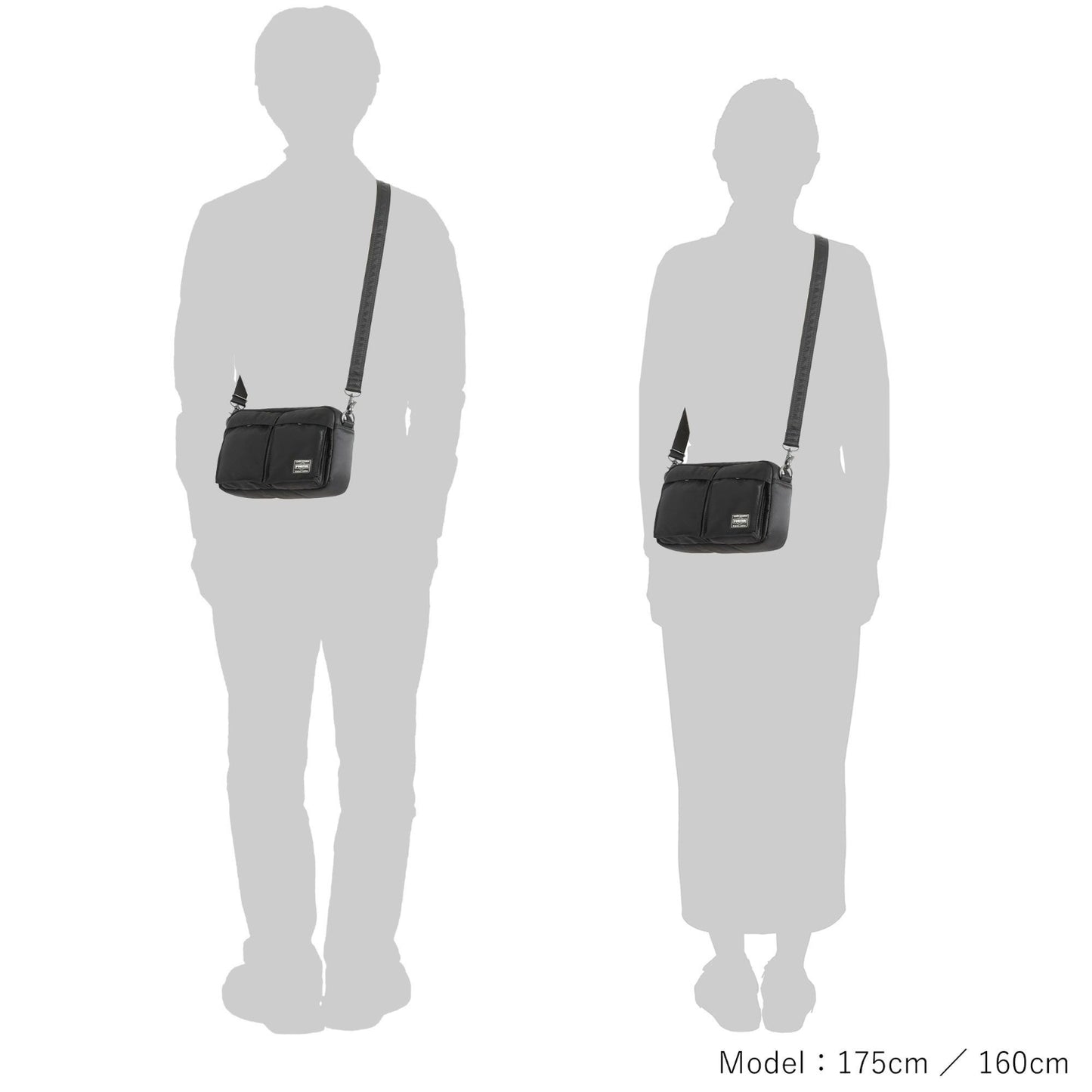 PORTER TANKER SLING BAG Yoshida made in Japan crossbody bag 622-08634