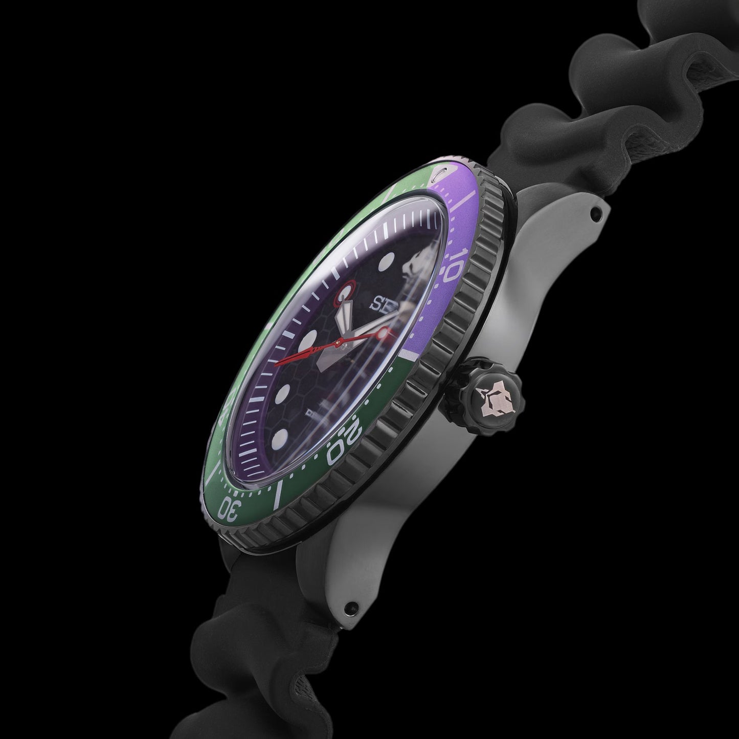 SEIKO X RADIO EVA 新世紀福音戰士 EVA-01 DIVER'S WATCH (EVA-01 MODEL) 限定版 精工 日本製限量手錶 JDM日版