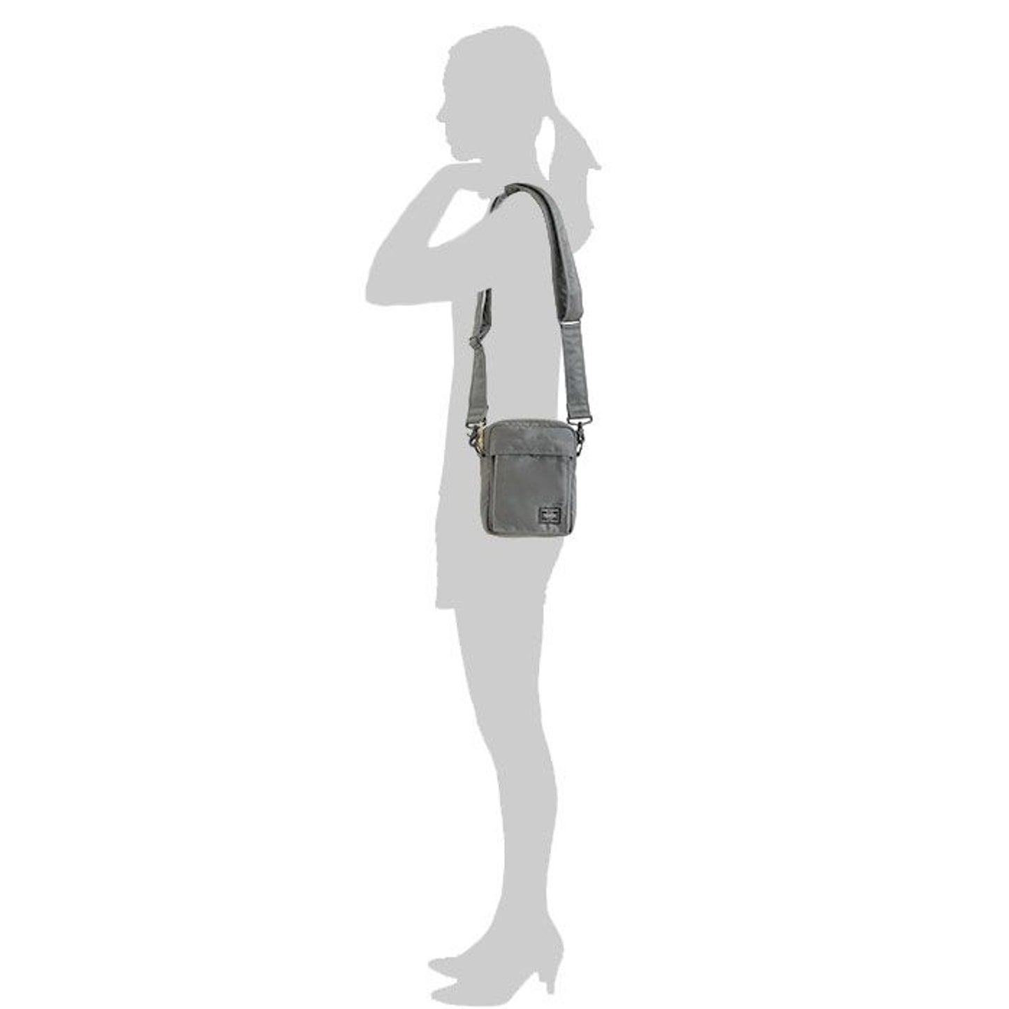 PORTER PX TANKER VERTICAL SHOULDER BAG 吉田 日本製斜孭袋 376-09315